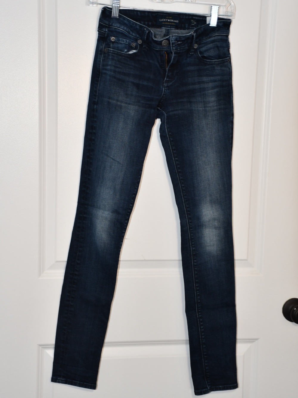 Lucky Brand Dark Indigo Skinny Jeans